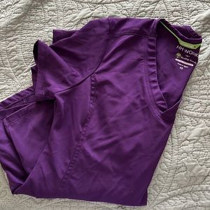 Healing hands scrub top